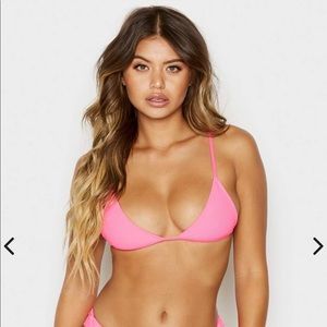 🆕 Frankie’s Bikinis Chase Top in Heart Throb Pink